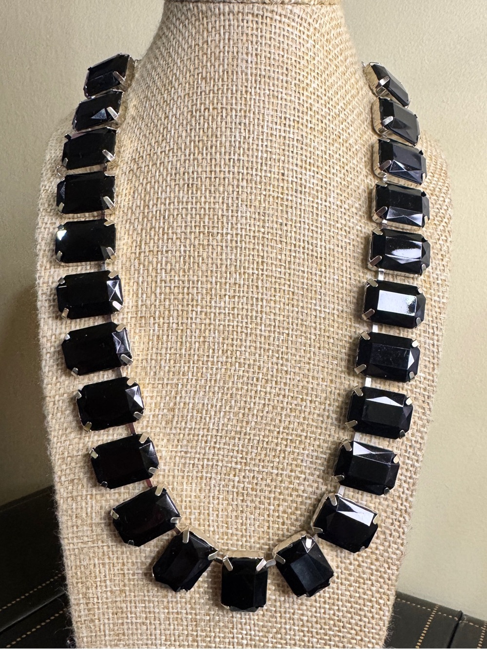 Classic Black Statement Necklace - Women Jewelry